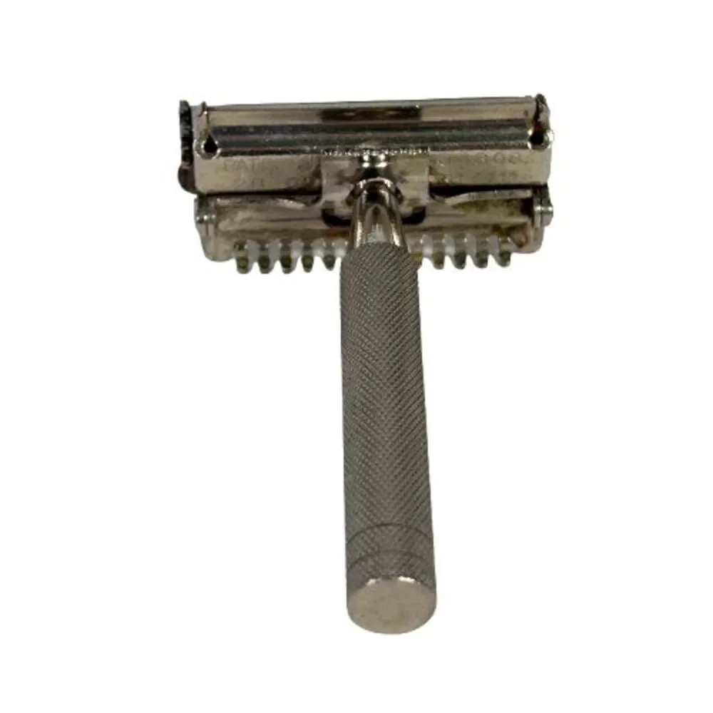 Vintage Valet Auto Strop Safety Razor Set w/ Case & Extra Blade Made in England